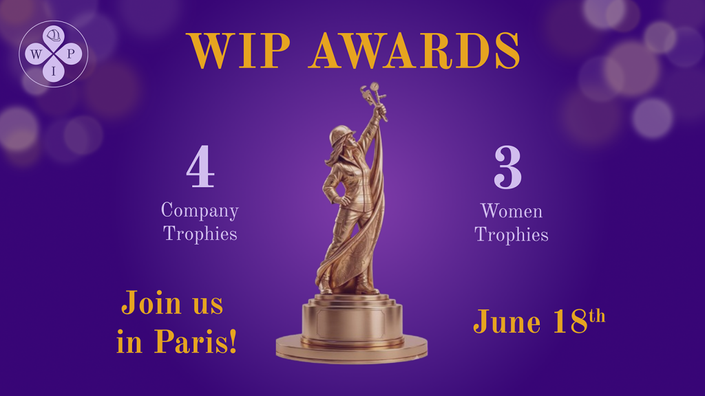 WIP AWARDS billeterie ouverte